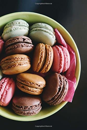 Colorful Macarons Journal: 150 page lined 6? x 9? notebook/diary/journal