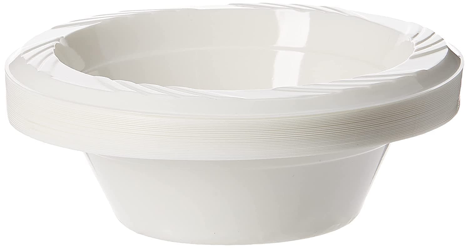 Plastic Bowls, 12Oz, 25 Pieces