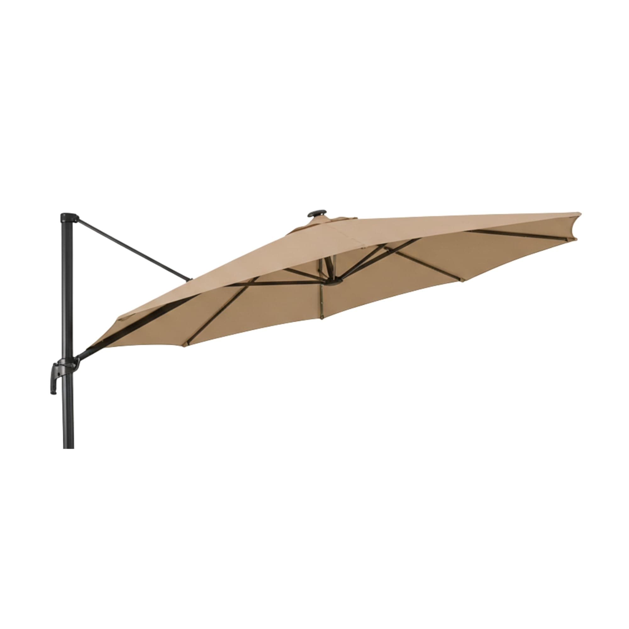 Replacement Canopy Top Cover Compatible with The Everhome 11 Ft Round Solar Umbrella 2021-2022 - Riplock 500