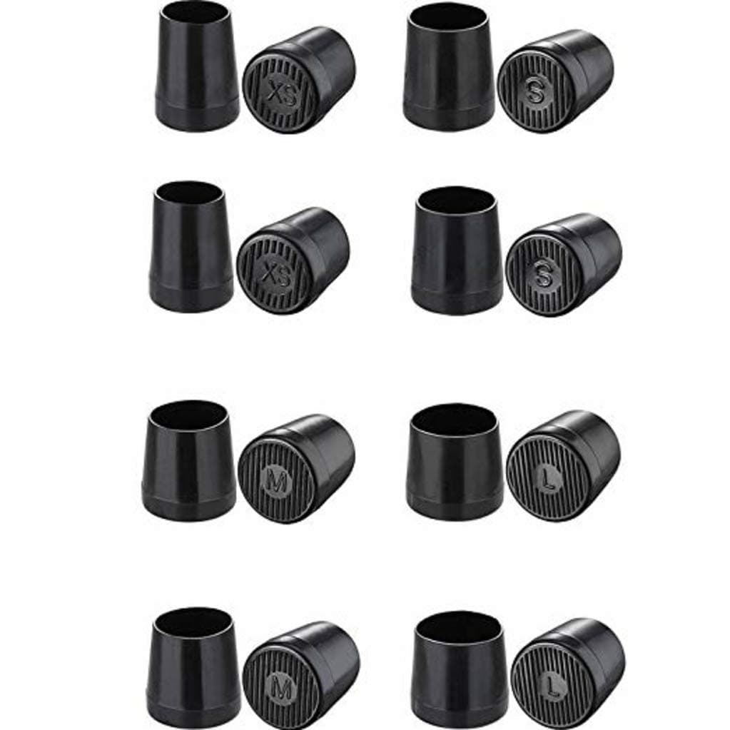 High Heel Protector Heel Repair Caps Heel Replacement Caps.Reduce Noise and Anti-Slip.High Heel Protector Latin Stiletto Silicone Protectors Antislip For Wedding (Black)