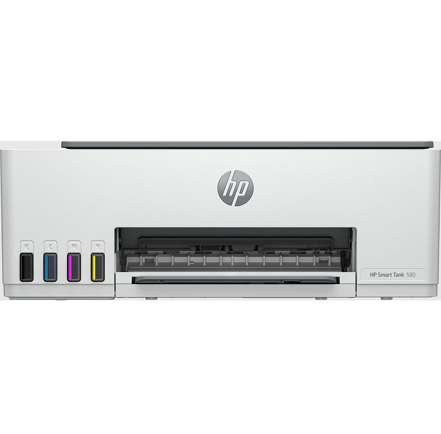 HP Smart Tank 580 Wireless All In One Printer, Print, Scan, Copy, Print up to 18000 black or 6000 color pages - White [1F3Y2A]