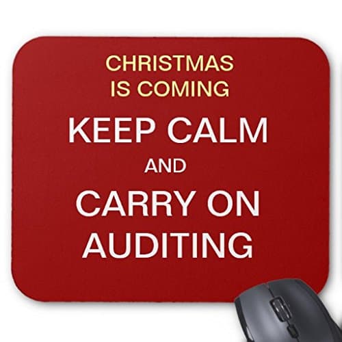 Pentys Christmas is Coming Rectangle Non-slip Rubber Mouse Pad 9"x 7"