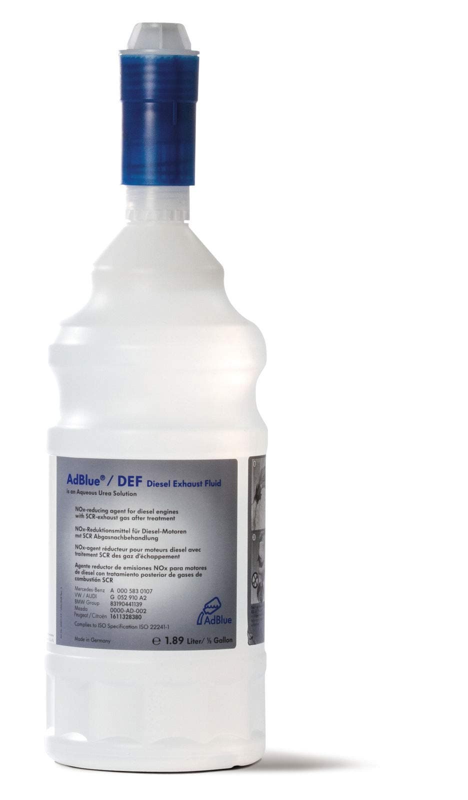 Original VW / Audi Adblue urea solution, 1.89 litres.
