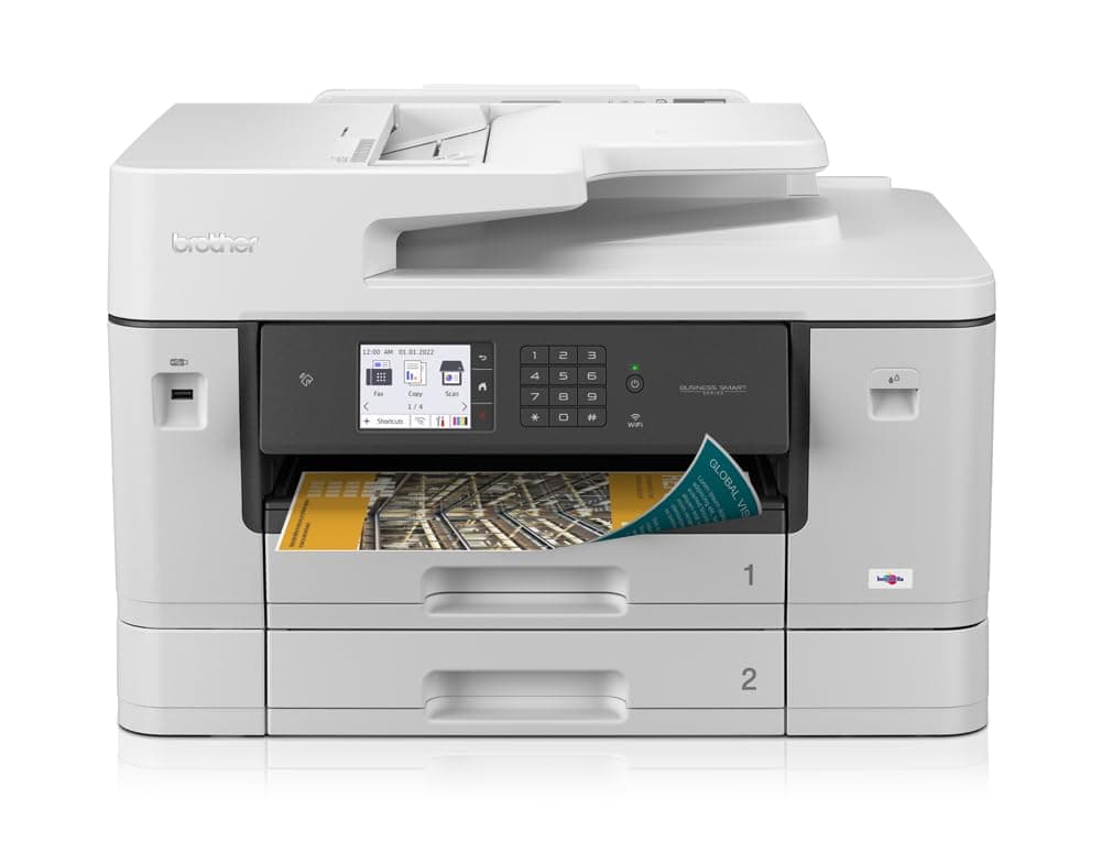 BROTHER MFC-J6940DW - 4-in-1 Multifunction Printer (Print/Copy/Scan/Fax) - Colour Inkjet - A4/A3-2 x 250 Sheet Bins - Print-Scan-Copy - Fax - Wi-Fi Direct