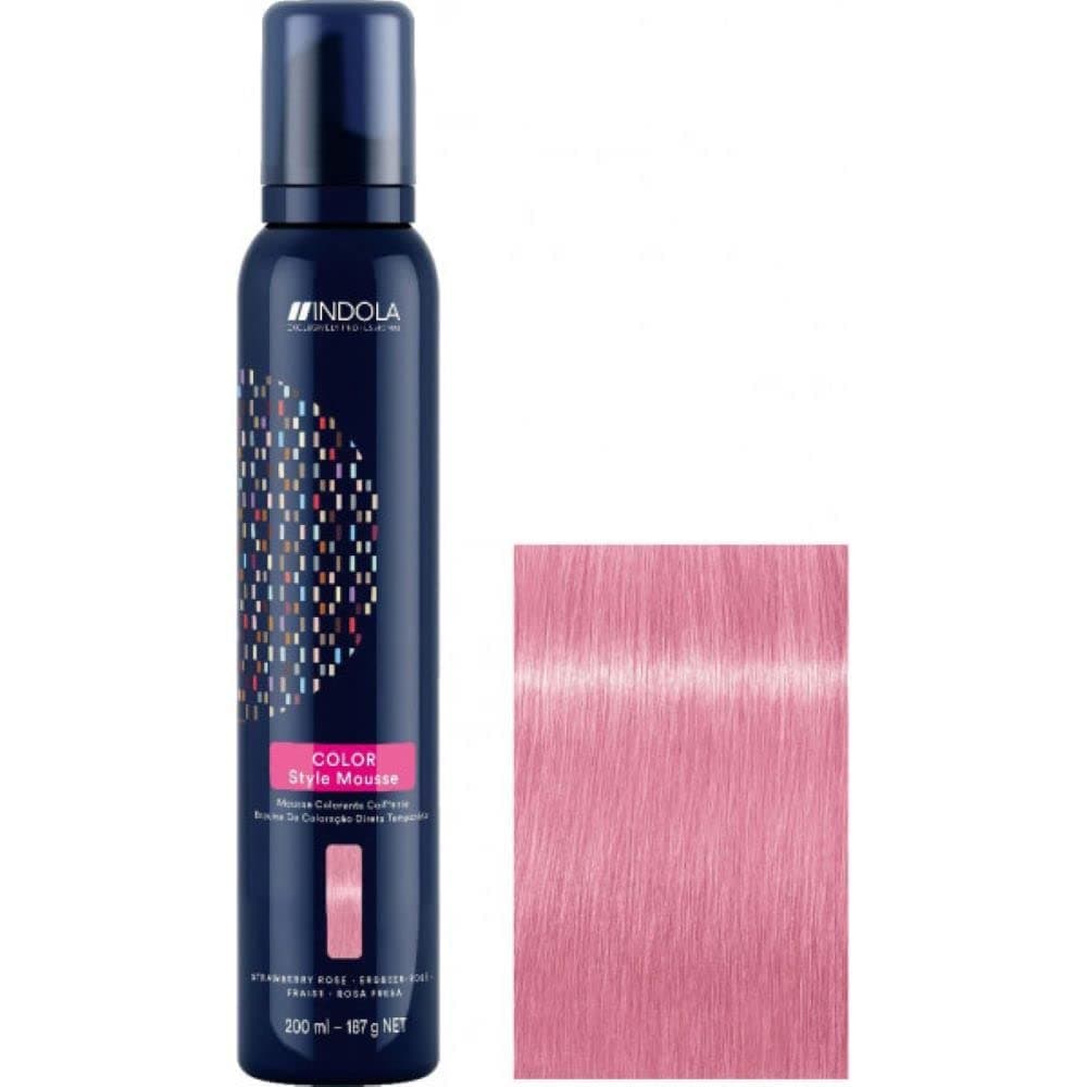 Permanent Colour Mousse Strawberry Rose, 200 ml