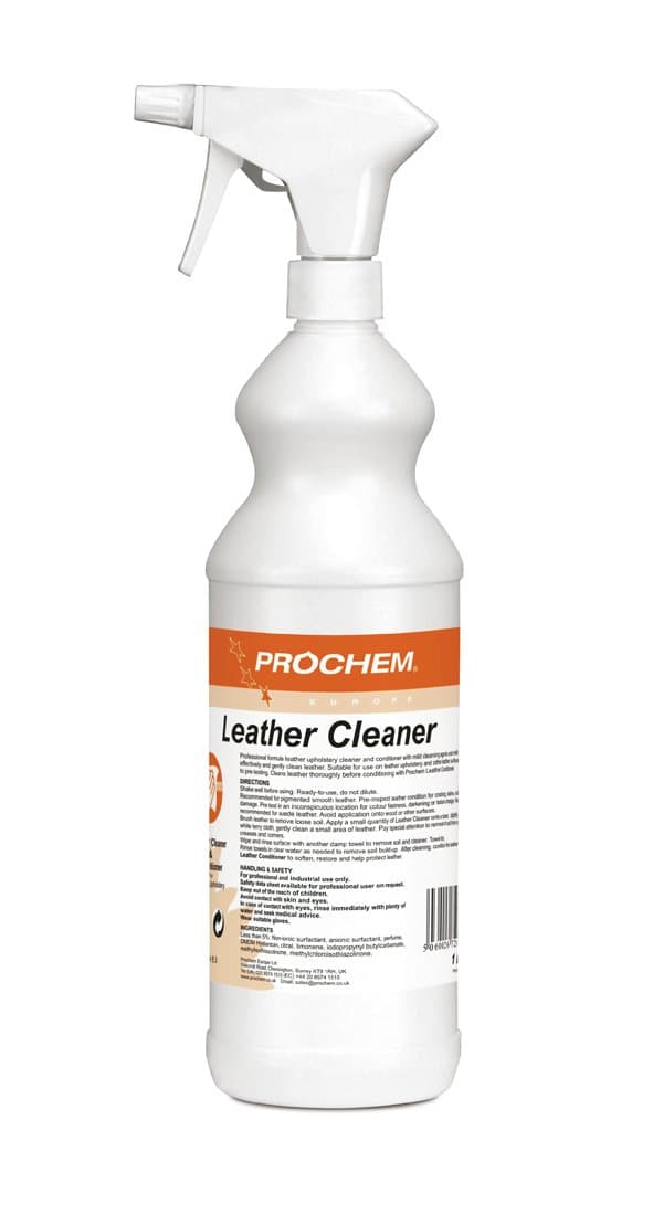 E672-01 Leather Cleaner w/Spray