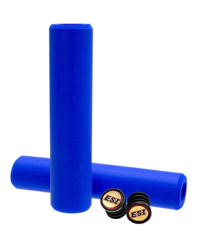 ESI 34mm Extra Chunky Silicone Grips: Blue