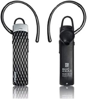 Wireless Bluetooth Earphone HD Voice，Car drive Metal Texture Lossless, Audio Coding Intelligent Noise Reduction, Usb Cable Charge,8g Light Weight,Mini Size (Black)