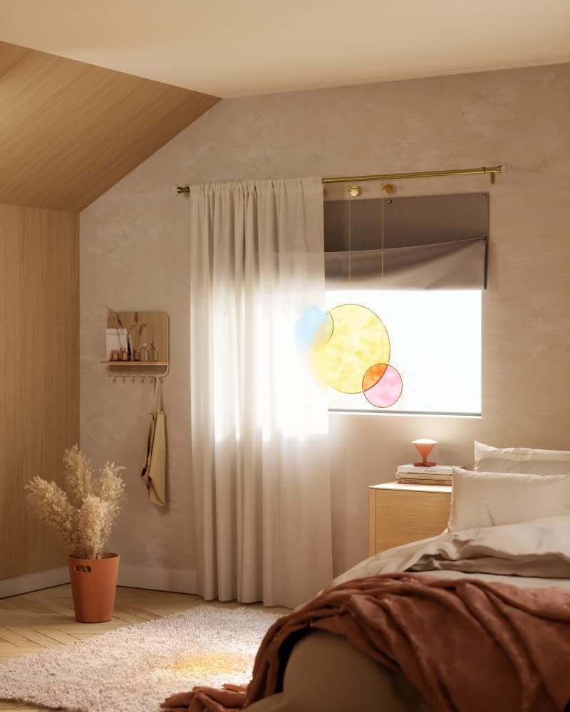 Sheera Panel 84", Set of 2, White