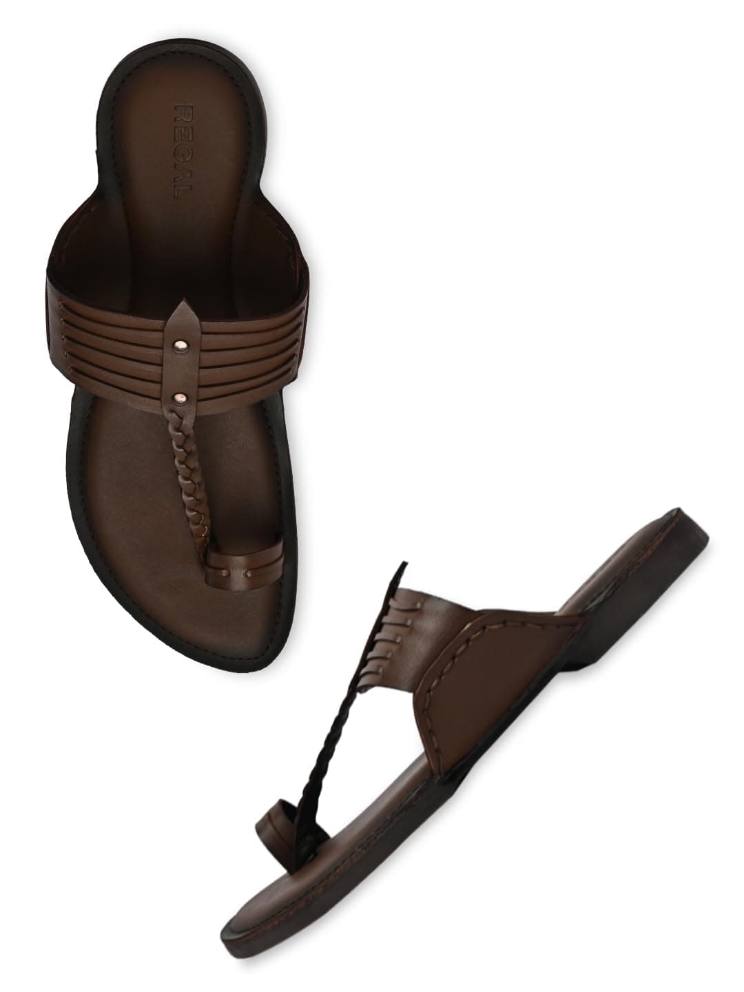 Regal Men Ethnic Kolhapuri Sandals