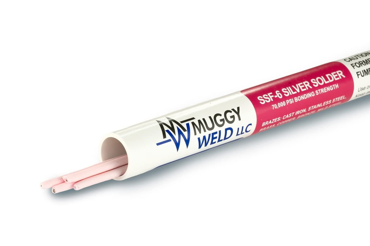 SSF-6 56% Silver Solder Brazing Rods (4 rods)