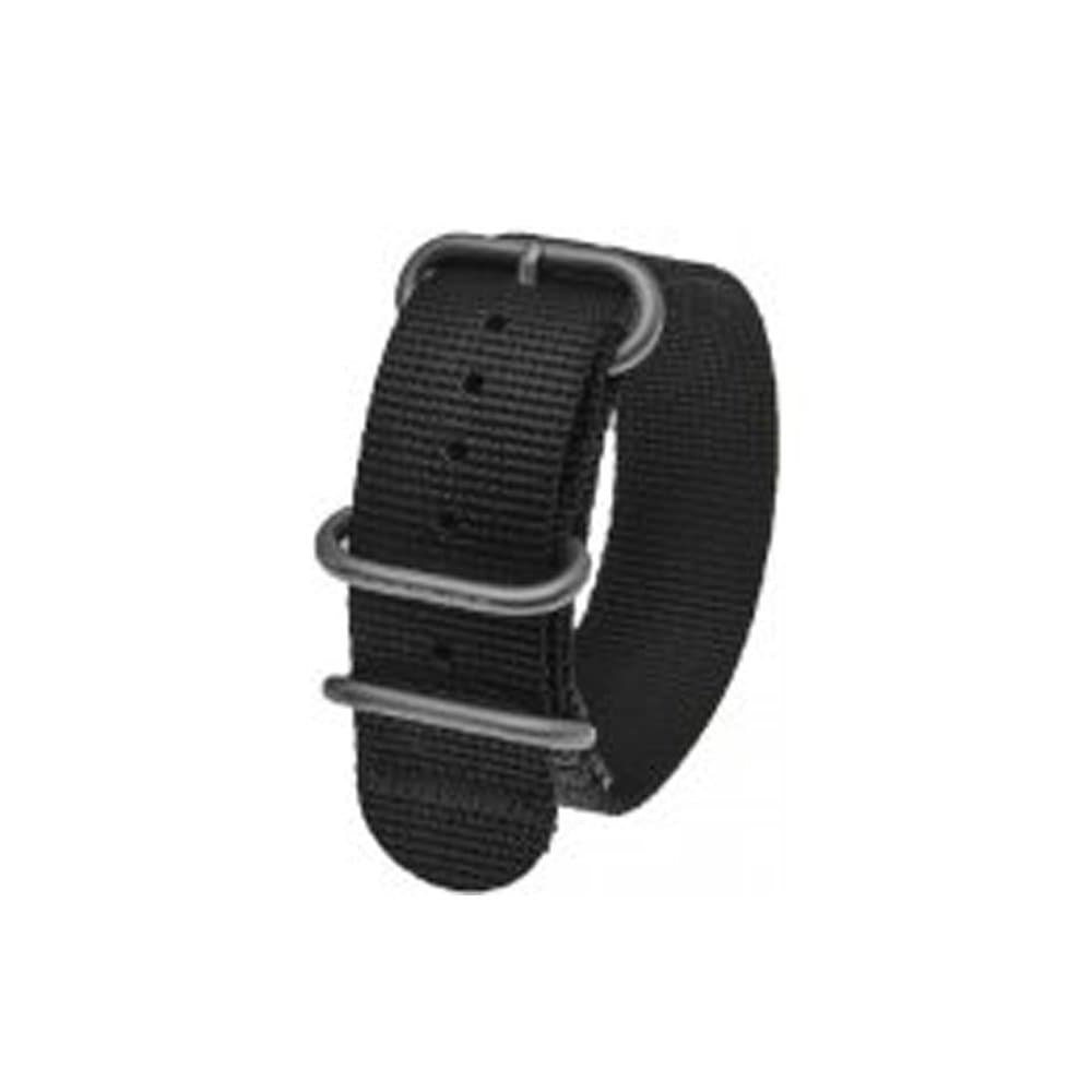 BERTUCCI7/8" DX3 Nylon Watch Band - Black #95