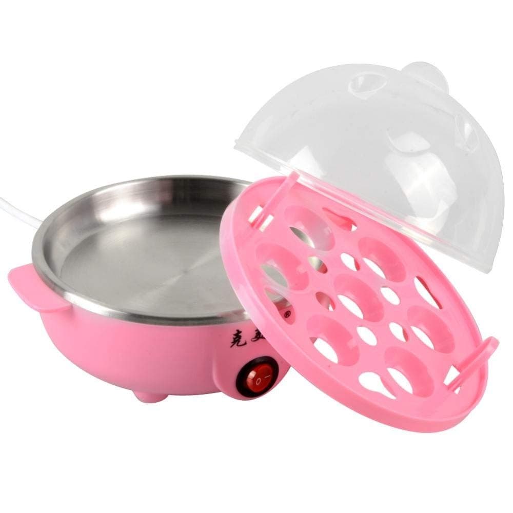 RIGOENT Egg Boiler Electric Automatic Off 7 Egg Poacher for Steaming, Cooking, Boiling - (Multicolor)