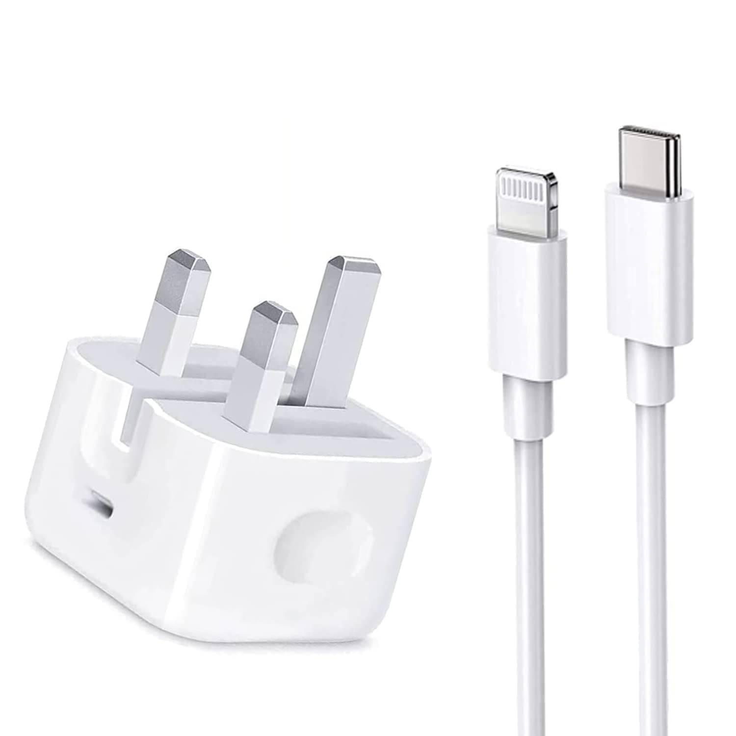 【Apple MFi Certified】 iPhone USB C Fast Charger, USB C Plug Fast Charge and USB C to Lightning Cable 2M PD Power Adapter Compatible with iPhone 14 13 12 11 Series/XR/XS/X/8/ipad/AirPods Series
