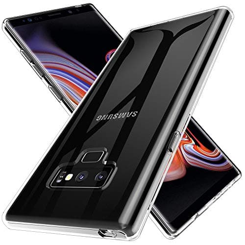 MP-Mall Case for Samsung Galaxy Note 9, [Slim Fit] Premium Flexible TPU Gel Rubber Soft Skin Silicone Protective Case Cover - Clear