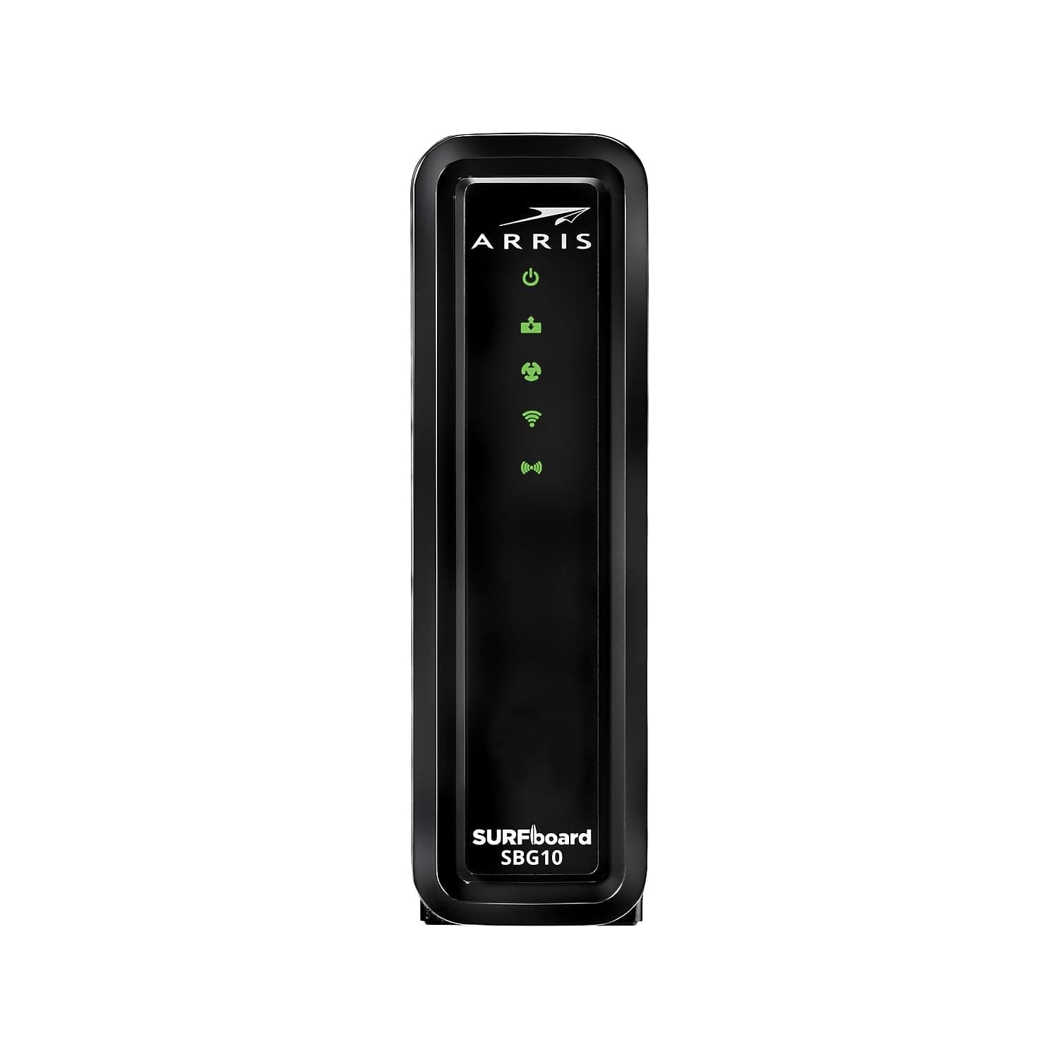 ARRIS Surfboard 16x4 DOCSIS 3.0 Wi-Fi Cable Modem, Model SBG10 (Black)