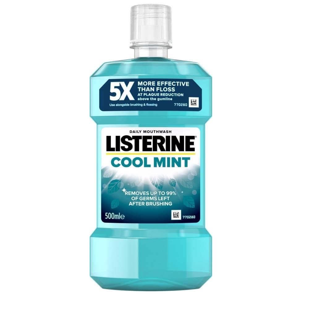 Daily Mouthwash, Cool Mint, 500ml