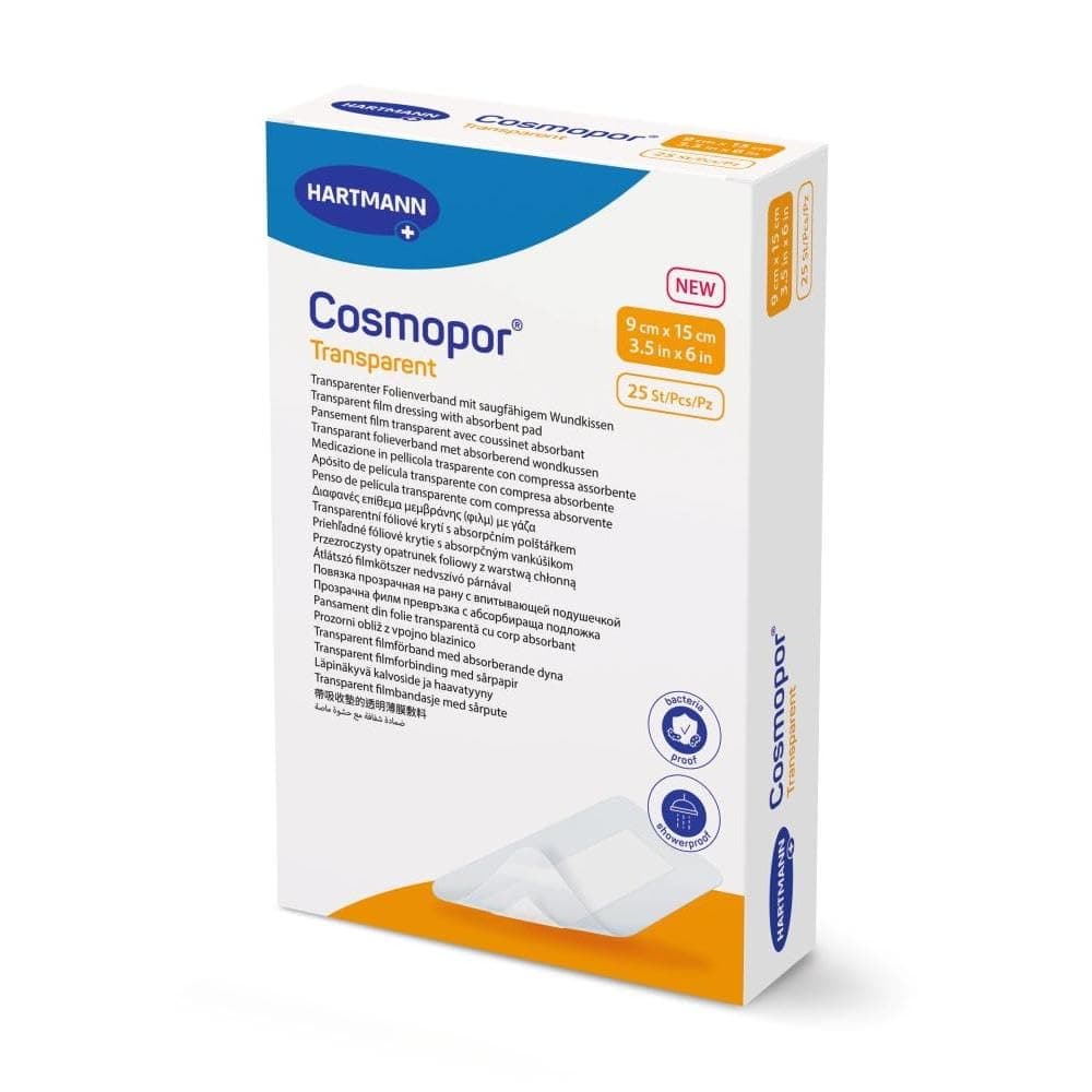 Cosmopor Transparent 9x15 x 25