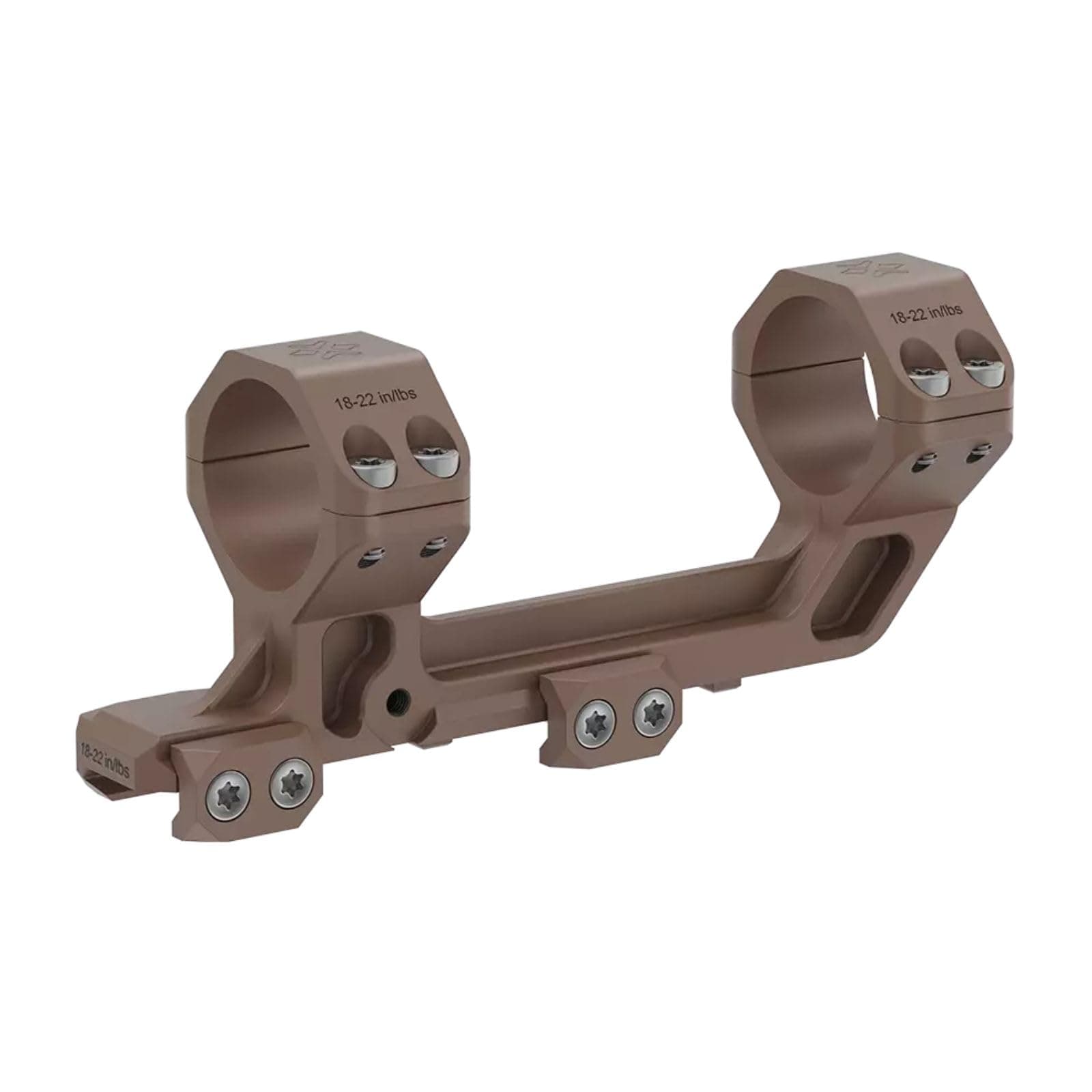 30mm 1-Piece Extended Picatinny AR Mount Coyote FDE