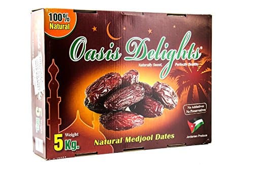 Oasis Delights Natural Medjool Dates (5kg)