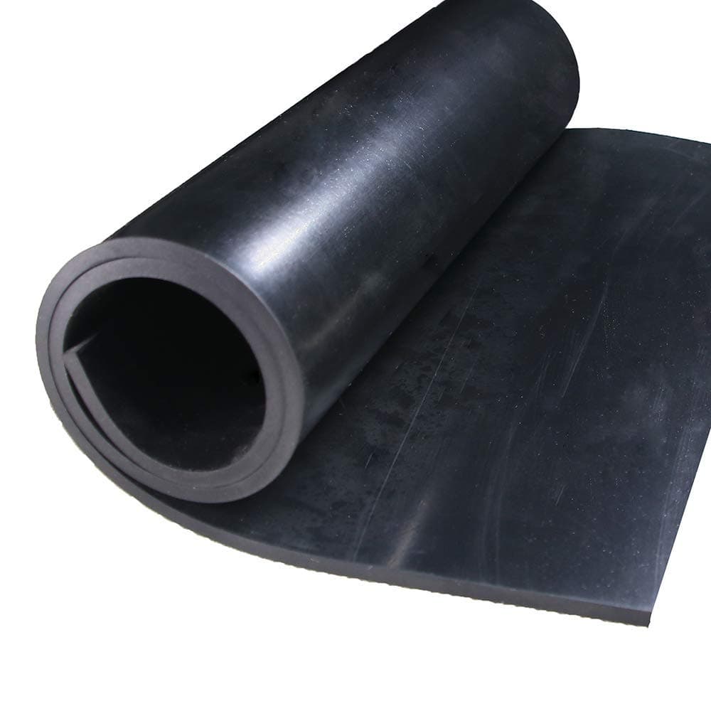 TORRAMI Neoprene Rubber Sheet Roll 3/16" (.187") Thick x 12" Wide x 24" Long for DIY Gaskets, Pads, Seals, Crafts, Flooring, Cushioning of Anti-Vibration, Anti-Slip