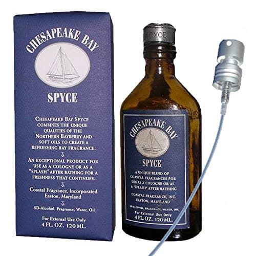 TreasureQuest Chesapeake Bay Spyce Cologne, with Atomizer, 4 Fl Oz (Pack of 1)