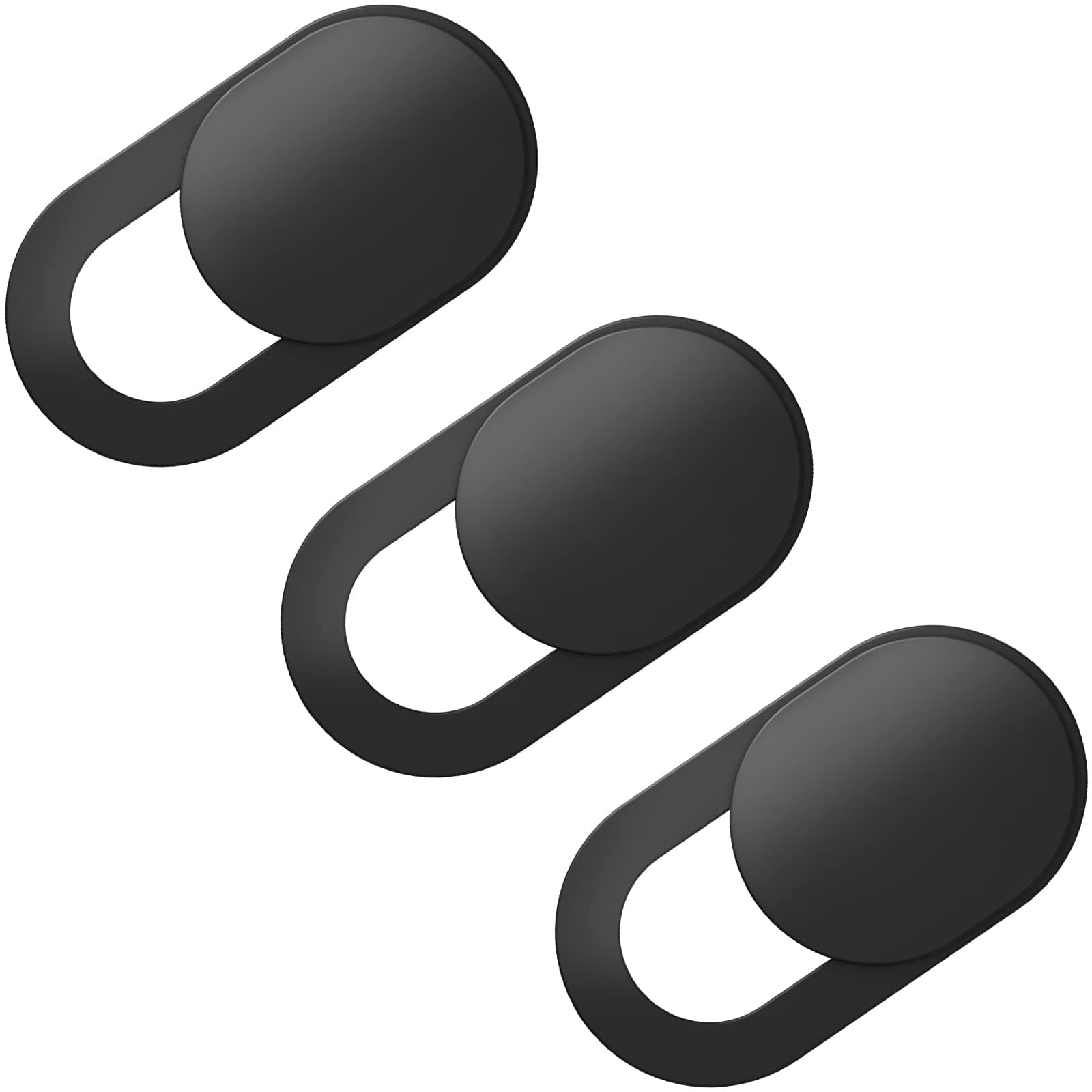 Laptop Camera Cover Slide, Ultra Thin Webcam Cover for iPhone iPad MacBook Pro Computer iMac Cell Phone PC Accessories 0.04 Inch Camera Blocker Slider Perfect for Privacy (S*3)