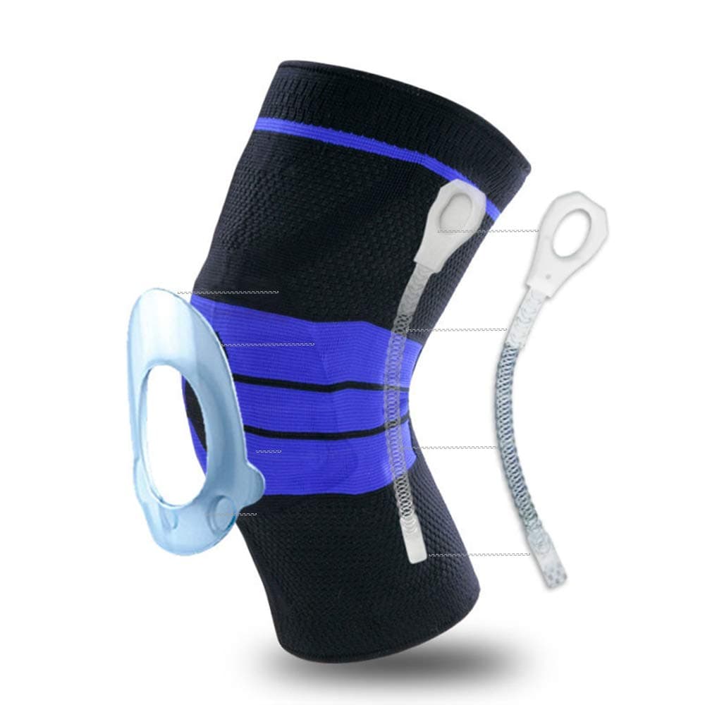 Knee Brace, Knee Compression Sleeves Men, Knee Support for Running, Biking, Basketball Sports - Medical Grade Knee Braces for Knee Pain Women, ACL, Meniscus Tear, Joint Pain Relief and Injury Recovery
