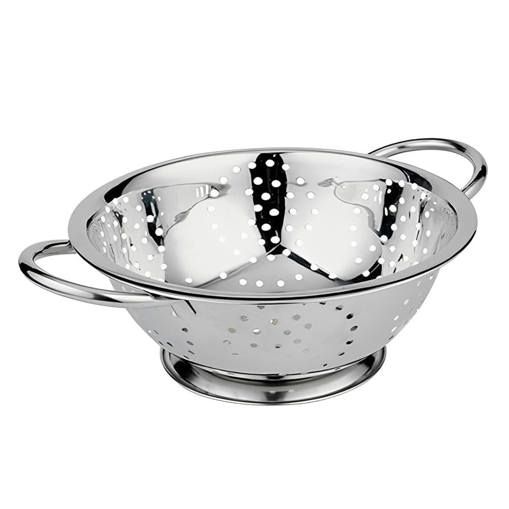 Acense Stainless Steel Colander 24cm (Silver)