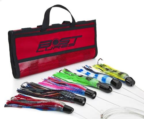 Bost Black Magic Tuna-Dolphin Rigged Trolling Lure Pack