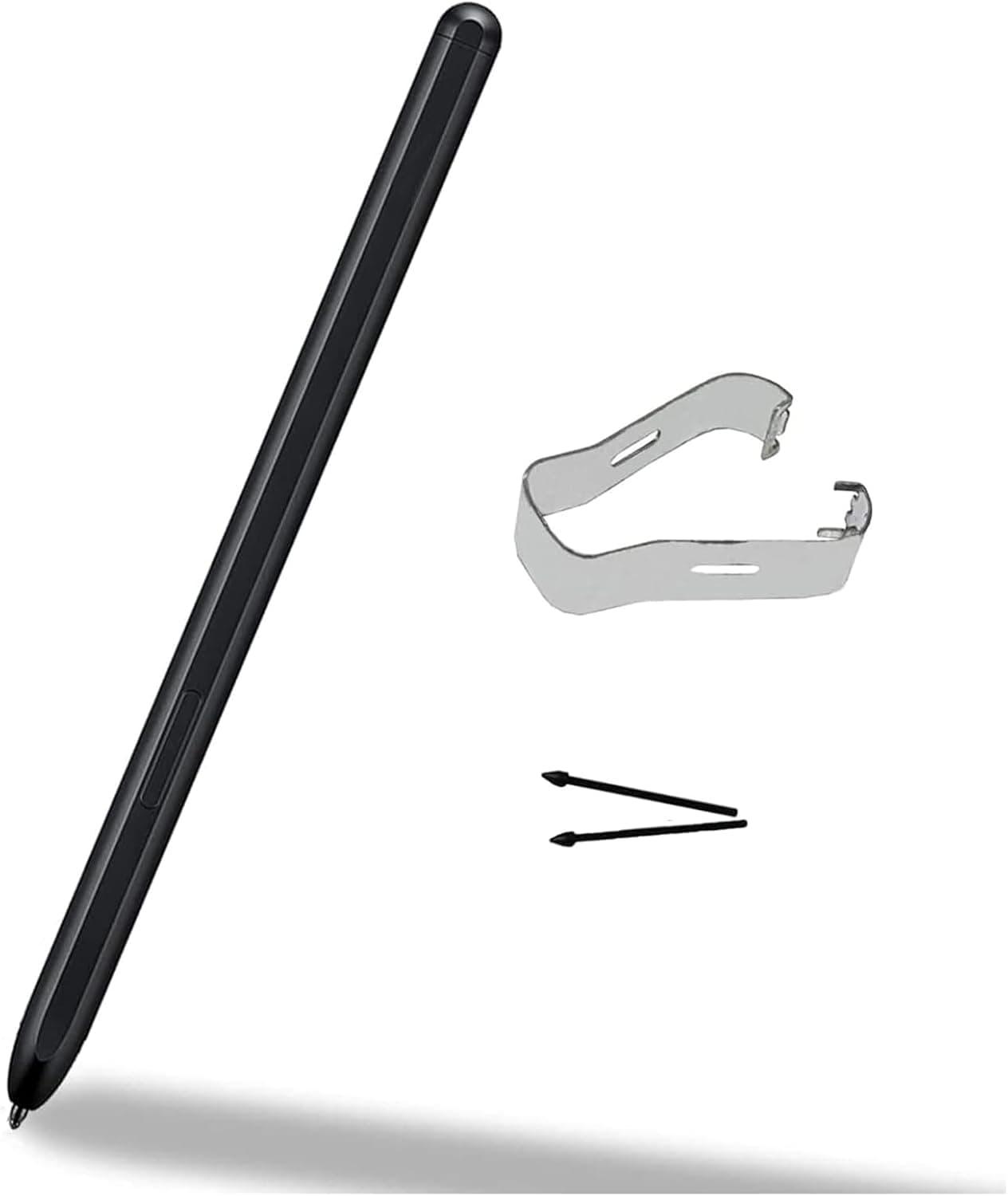 – Galaxy Z Fold 3 S Pen Fold Edition for Samsung Z Fold 3 / Fold 4 / Fold 5 Fold Edition Stylus Pen Replacement for Samsung Galaxy Z Fold 3/ / 4/5 + 2 Tips/Nibs(Black)