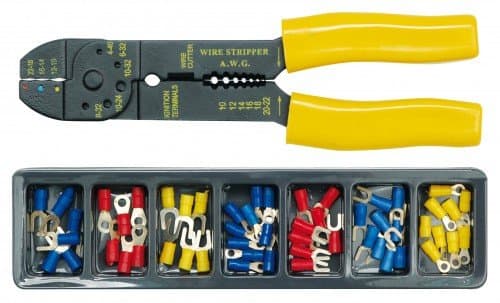 Terminal Pliers and Cable Lugs 100 Pieces