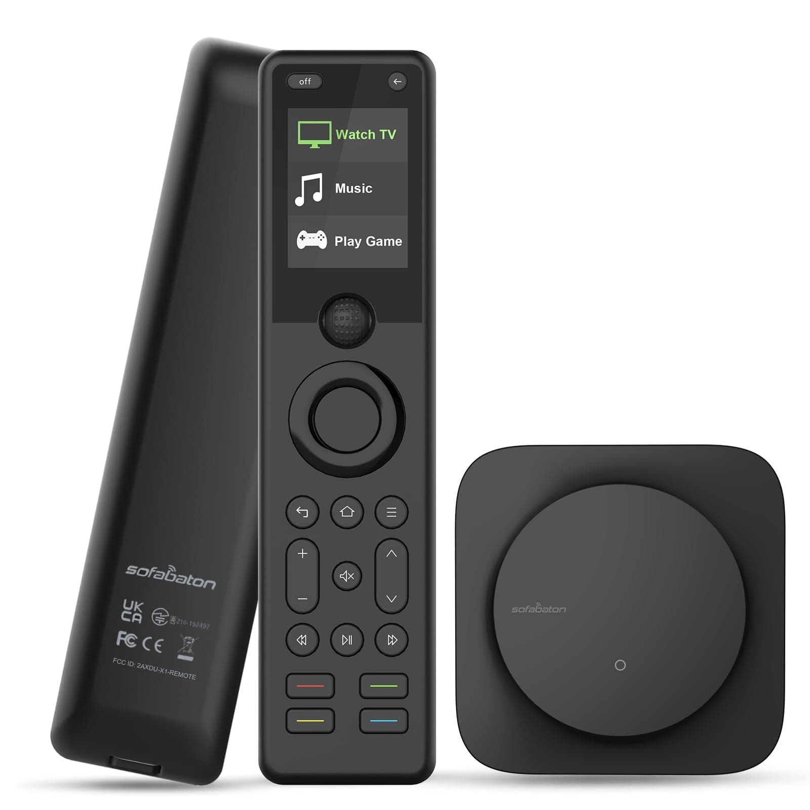 X1S Universal Remote, All in One Universal Remote Control with Hub & APP, One-Touch Activities, Compatible with 60+Devices, IR/Bluetooth/WiFi/Alexa/Google Assistant, Raise to Wake