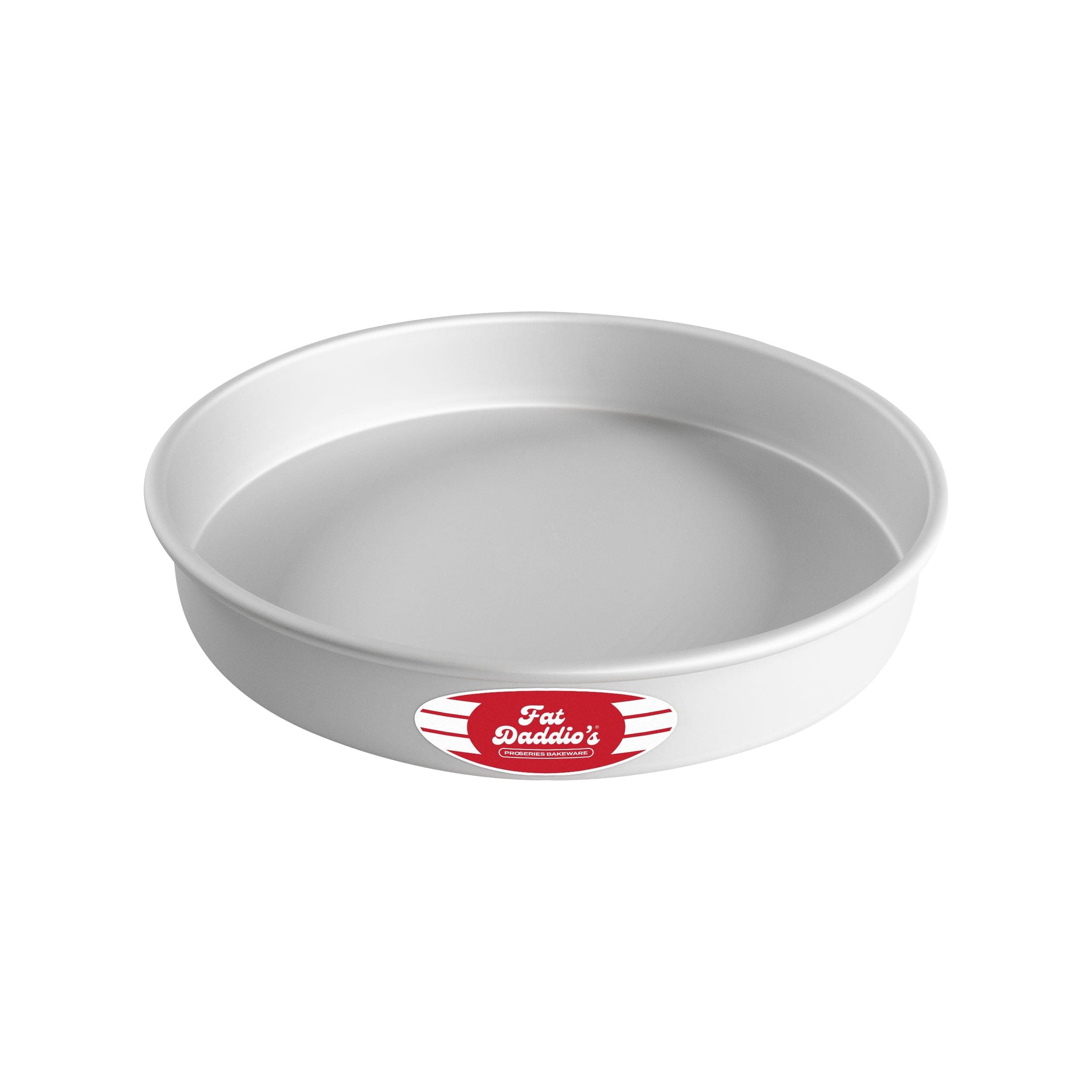 Fat Daddio'sPRD-132 Round Cake Pan, Aluminum, Silver