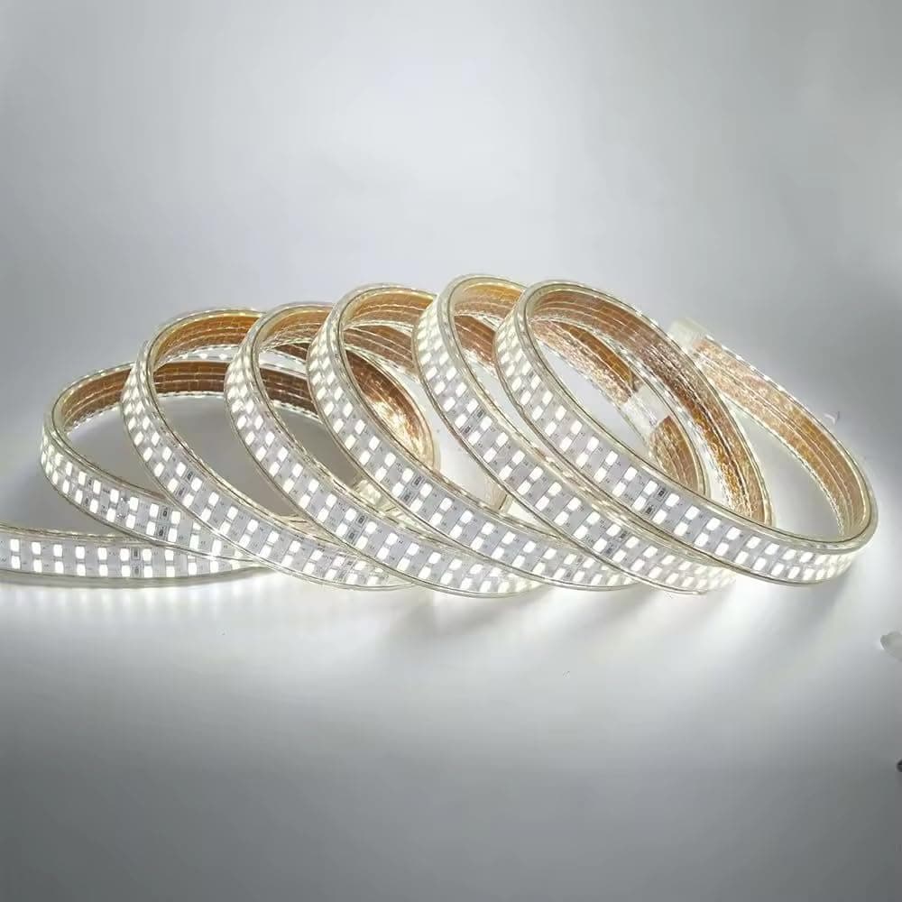 Melfi Led Strip Light With Connector For Home Lighting Kitchen Bed Flexible Strip Lights For Bar Home Decoration (DAY LIGHT, 2 METER)