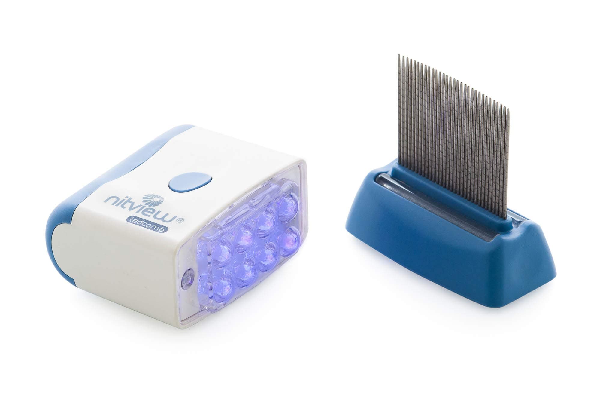 Ledcomb (Lice Detector and Comb)