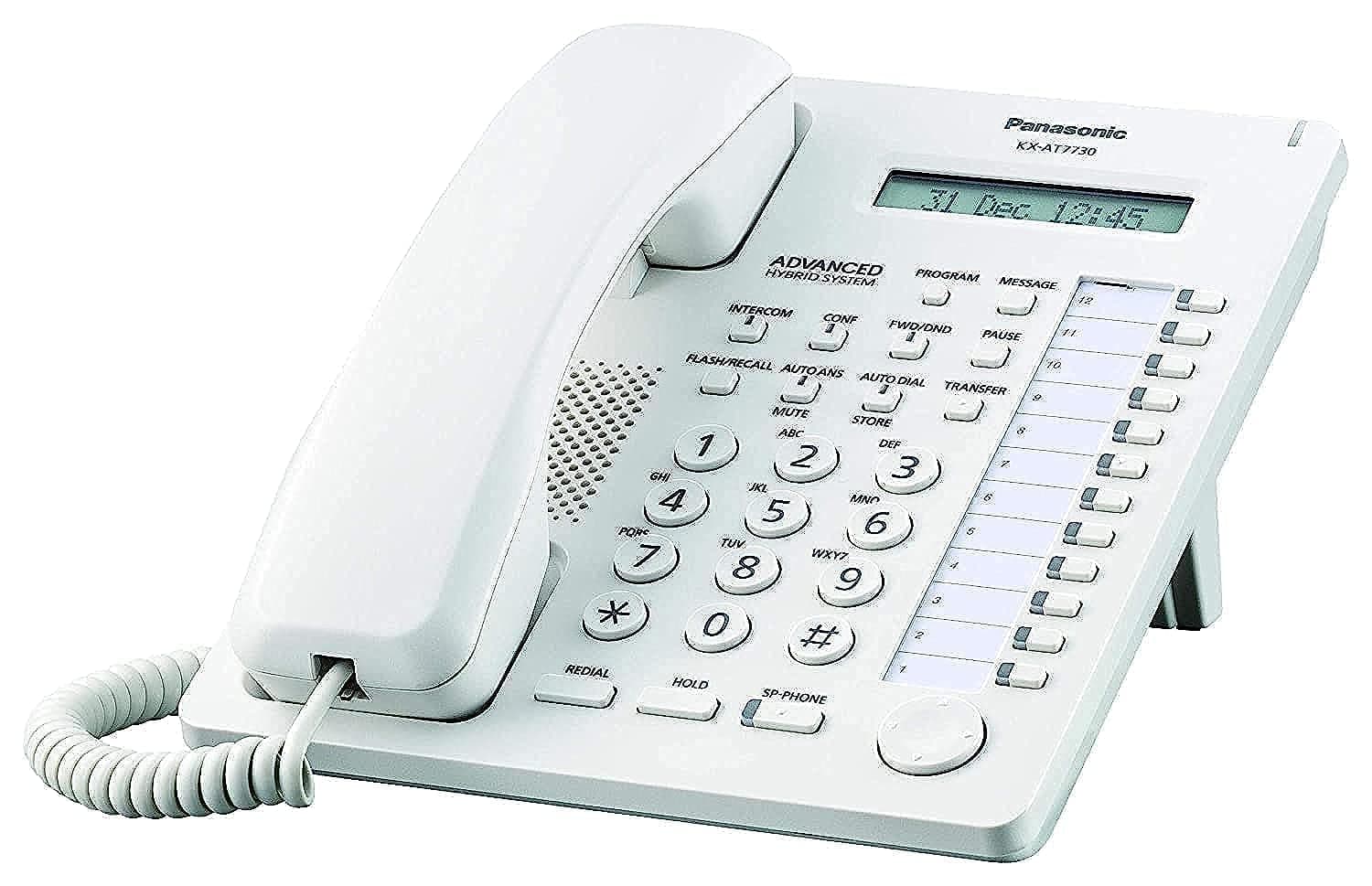 Panasonic KX-AT7730 Telephone - White
