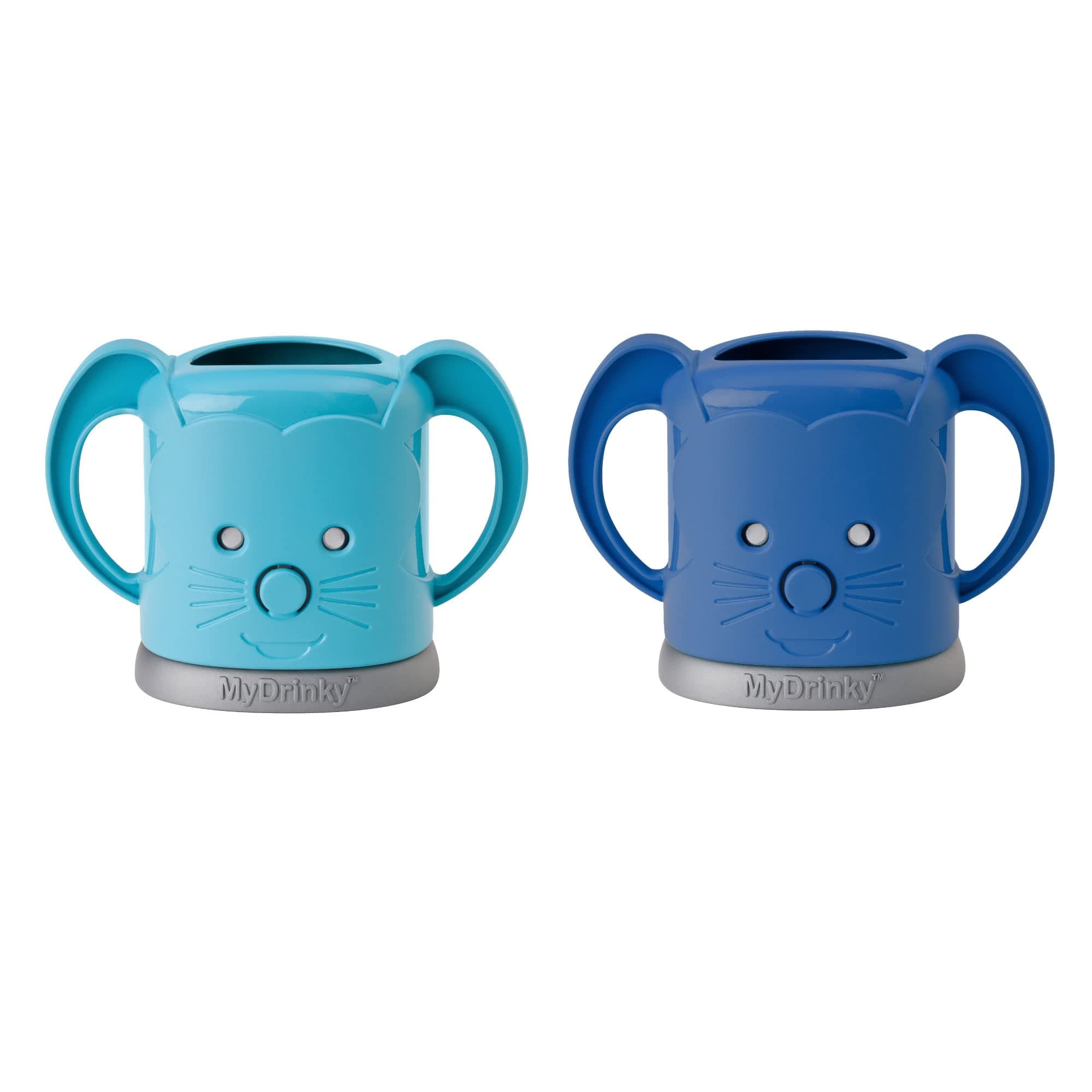 InchBug MyDrinky - The Adjustable Juice Box Holder 2 Pack (Galaxy Blue/Aqua)