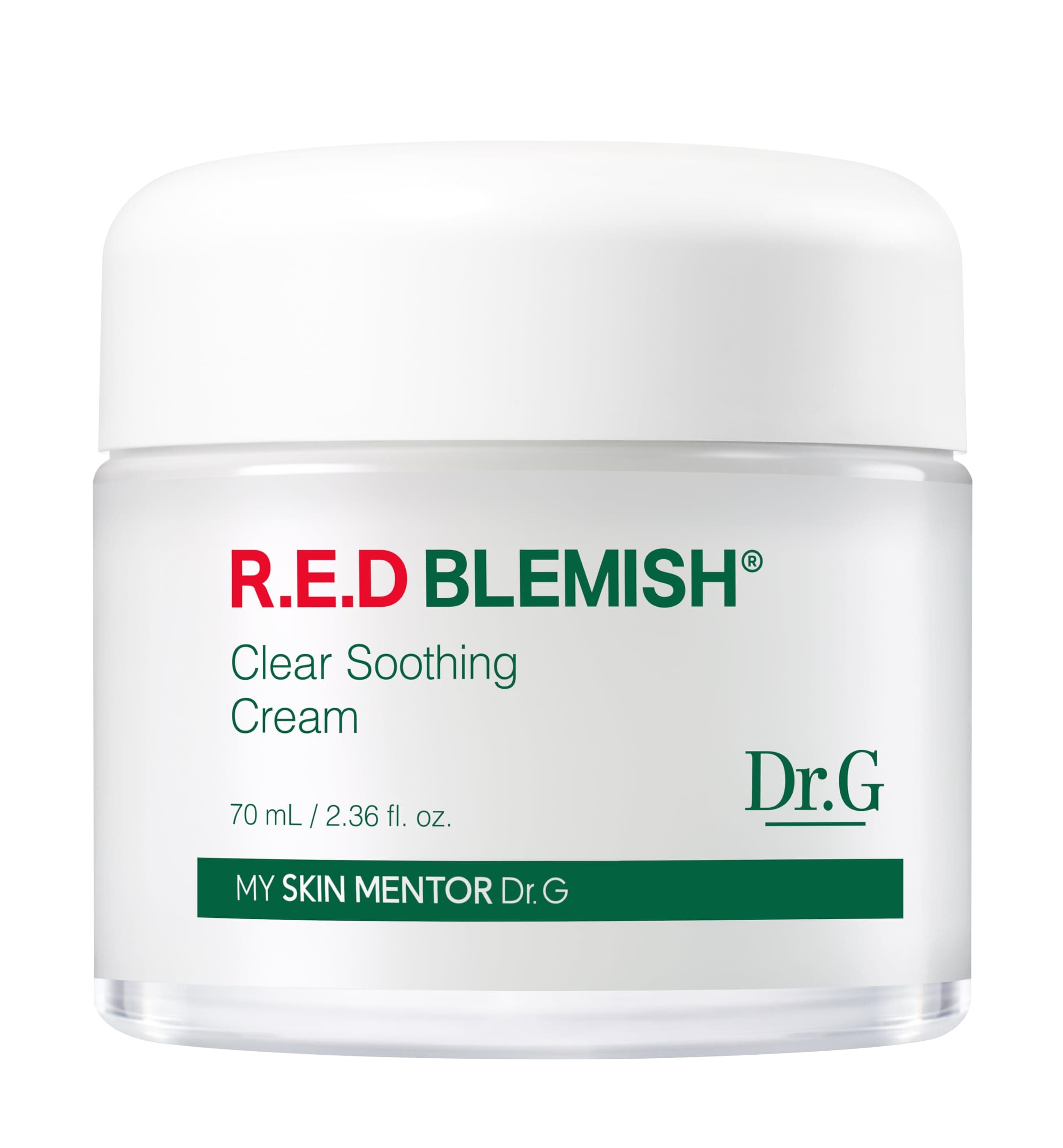 Red Blemish Clear Soothing Korean Moisturizer Face Cream, 70ml - Cica Cream, Korean Skin Care Moisturizer, Korean Face Moisturizer, Facial Moisturizer, Korean Skincare, K Beauty Skincare Coreano