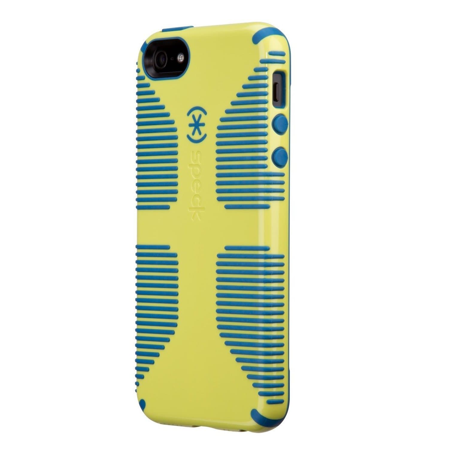 Speck Products CandyShell Grip Case for iPhone 5 & 5S - Lemongrass Yellow/Harbor Blue