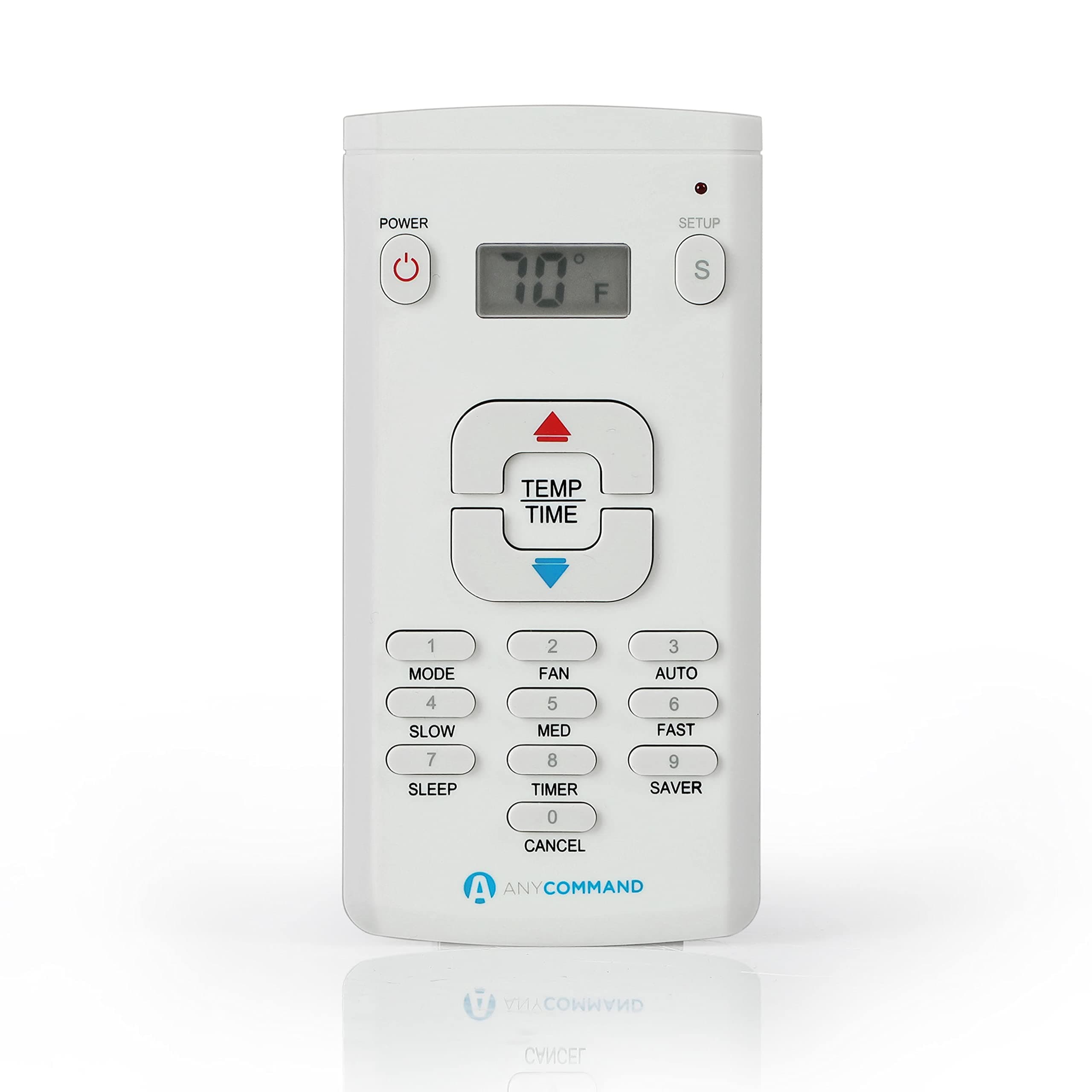 AC Remote for Over 60 Brands, Universal Air Conditioner Remote Control, Lightweight AC Remote Control Universal with Multiple Modes, LED Display & Magnetic Back