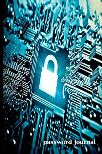 Password Journal: Blue Lock, Internet address & Password Logbook,6 x 9, 105 Pages for Keeping Favorite website addresses, usernames and passwords Paperback – February 28, 2016