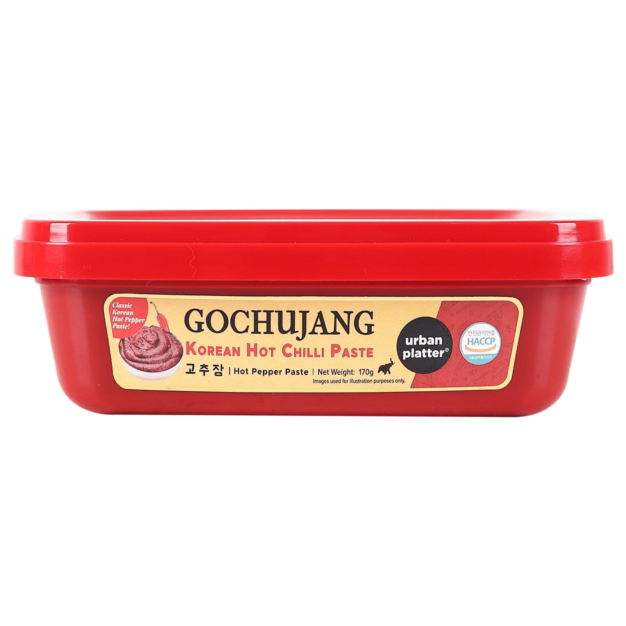 Urban Platter Classic Korean Gochujang, 170g [Hot Chilli Paste, Thick and Smooth, Unique Umami Flavour]