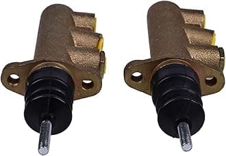 HOLDWELL 2PCS Brake Master Cylinder 3614780M91 compatible with Massey Ferguson Tractors 362 365 375 383 390 390T 393 396 398 399