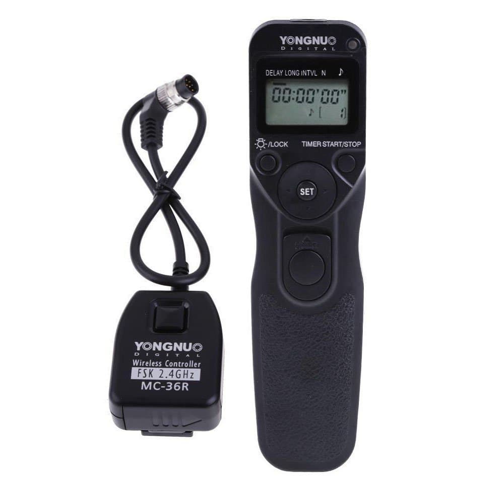 YONGNUO MC-36R / N1 Wireless Timer Remote for NIKON D700 D3s D3x D300S D300 D200 with NAMVO Diffuser