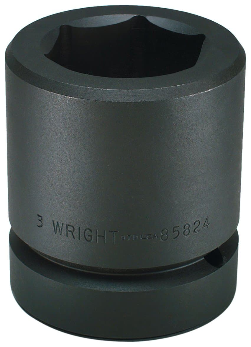 Wright Tool858-175MM 175MM 2-1/2-Inch Drive 6 Point Standard Metric Impact Socket