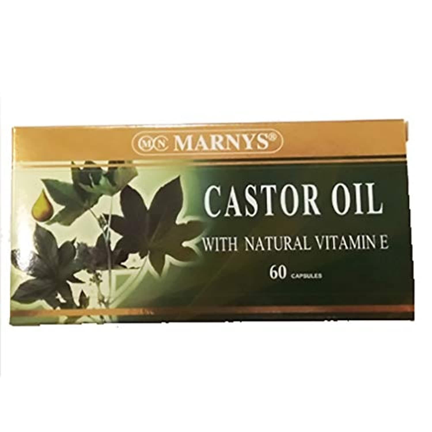 Marnys Castor Oil Capsules - 60 Caps