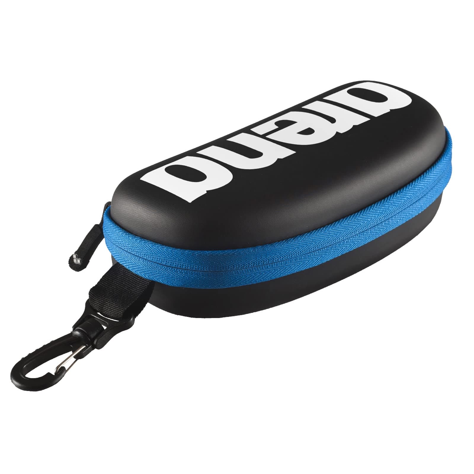 Swim Goggle Case, Black/White/Royal Blue