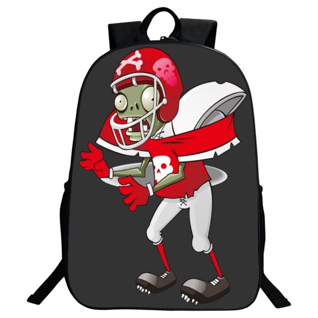 Plants vs. Zombies Image Printing Backpack Rucksack Packsack School Bag for Student Boys and Girls /4