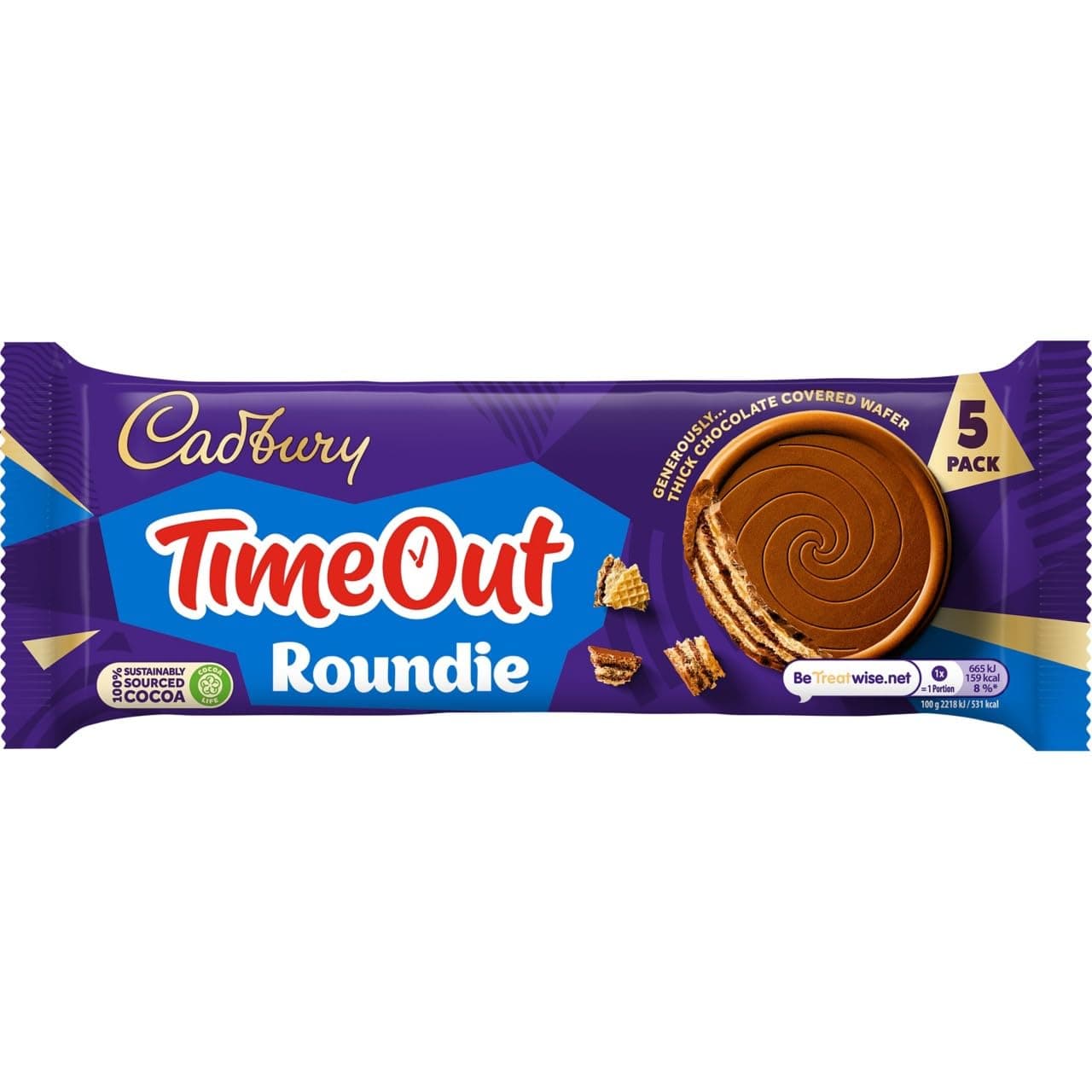 Cadbury Time Out 5 Roundie 150g